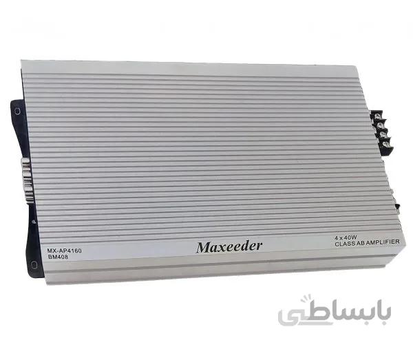 Maxeeder MX-AP4160  آمپلی فایر مکسیدر (۴۰۵) — تصویر 1