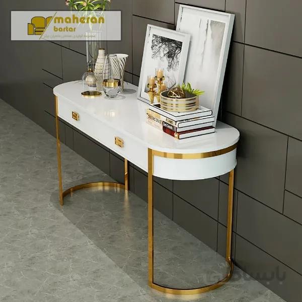 میز کنسول استیل مدل تلناز TALNAZ
