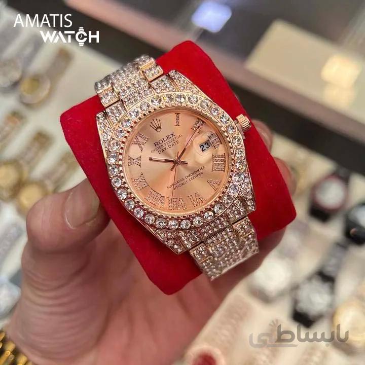 ساعت مچی فول نگین رولکس مدل Rolex Day_Date 4231A