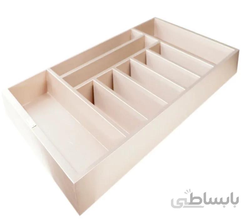 جای قاشق و چنگال چوبی