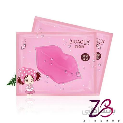 ماسک لب ورقه ای آبرسان و ترمیم کننده بیوآکوا | فروش عمده ا BIOAQUA LIP CARE MASK
