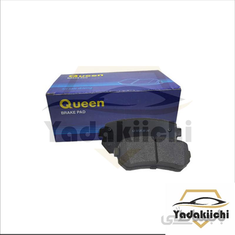 لنت ترمز تویوتا یاریس 2012 - 2008 برند QUEEN مناسب عقب (دیسکی)