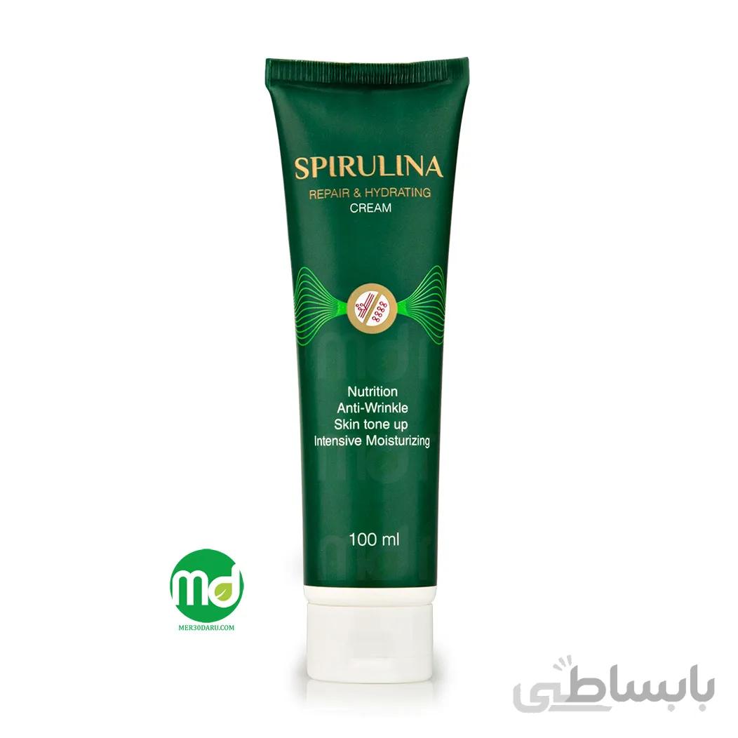 کرم آبرسان و بازسازی کننده اسپیرولینا حاوی کیوتن