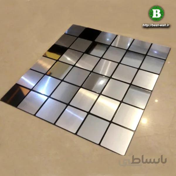 بین کابینتی نقره ای خشدار و براق S368