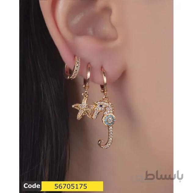 گوشواره سه تایی ysx
