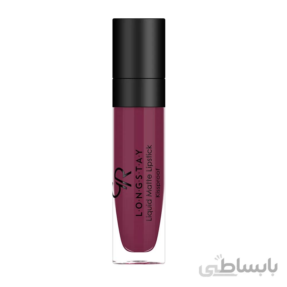 رژ لب مایع مات بادوام گلدن رز شماره 28 ا Golden Rose Long stay Liquid Matte Lipstick No. 28