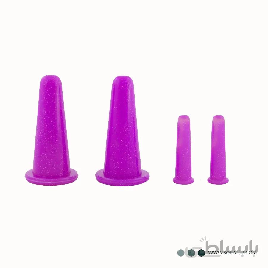 پک 4 عددی بادکش سیلیکونی صورت و گونه