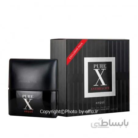ادو پرفيوم مردانه آرکاس مدل پیور ایکس | Arqus Pure X Anthrite