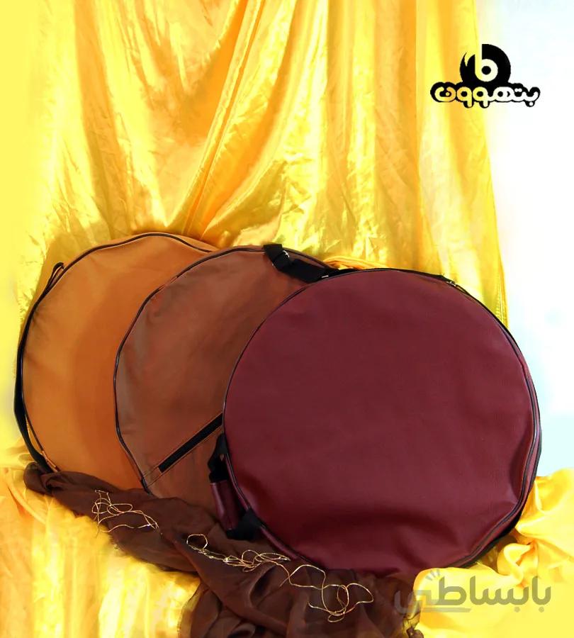 کاور دف چرمی در سه رنگ