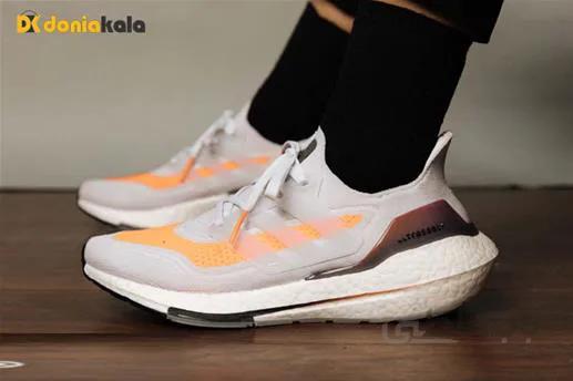 کتونی رانینگ و پیاده روی اورجینال ادیداس الترابوست 21 Adidas ULTRABOOST 21 FY0375 ا Ketone Running and Original Walking Adidas ULTRABOOST 21 FY0375