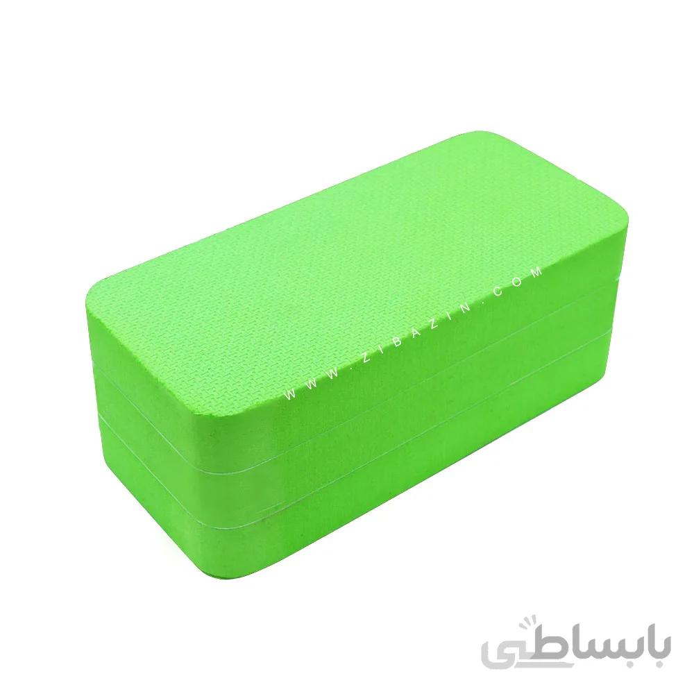 آجر تک رنگ فومی یوگا : سبز