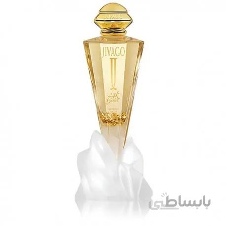 ادو پرفیوم زنانه 24K Gold حجم 75ml ا Jivago 24K Gold Eau De Parfum For Women 75ml