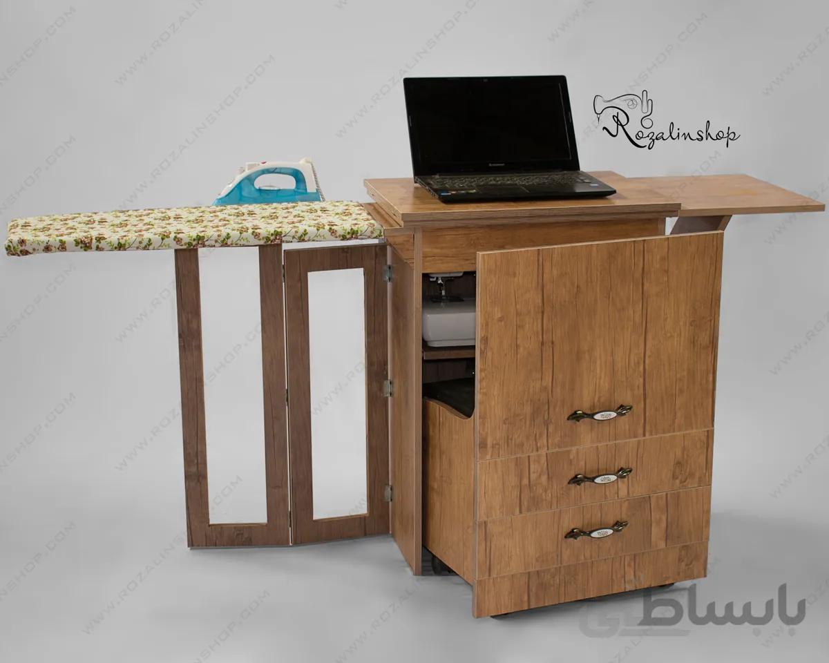 میز چرخ خیاطی چند کاره لایت آسانسوری ا میز چرخ خیاطی چند کاره لایت آسانسوری