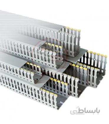 داکت شیاردار رعد 40x60 شاخه 2 متری