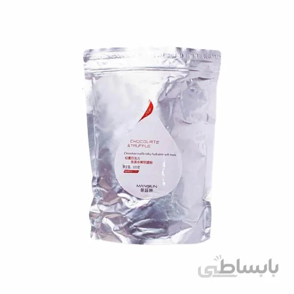 ماسک پودری لاتکسی شکلات و قارچ ترافل مانولین حجم 500 گرم