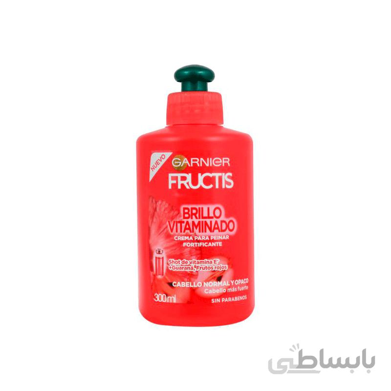 کرم مو براق کننده ویتامینه فروکتیس گارنیر_گارنیه Garnier Fructis Brillo Vitaminado Hair Cream 300ml