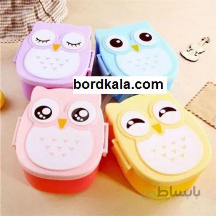 ظرف غذای کودک طرح جغد