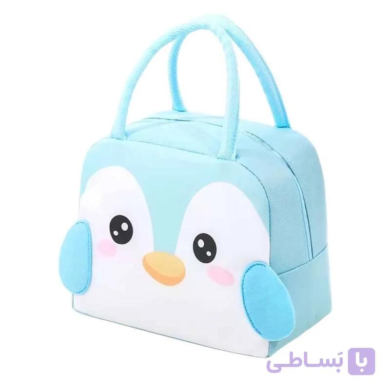 کیف غذا طرح پنگوئن برجسته — تصویر 1