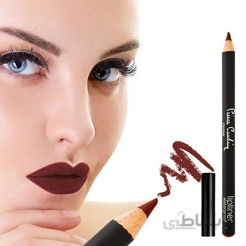 خط لب مدادی ضدآب پیرکاردین مدل NutsHell شماره 11105 ا Pierre Cardin Waterproof Lipliner Nutshell 11105