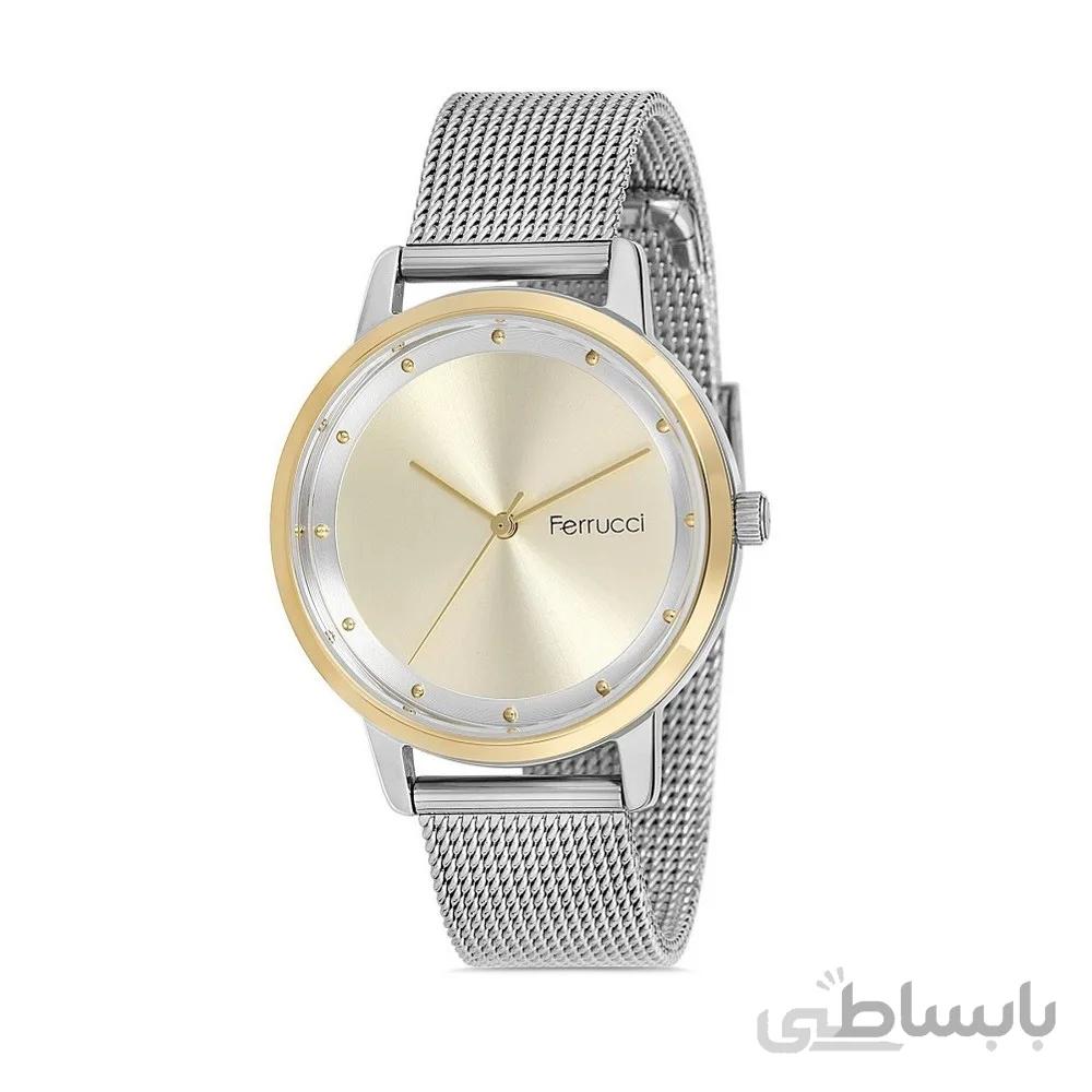 ساعت مچی عقربه ای زنانه برند فروچی Ferrucci مدل FC 13082H.05