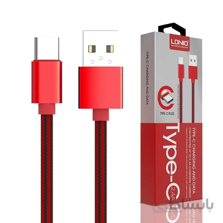 کابل تبدیل USB به USB-C الدینیو مدل LS60 طول 1 متر