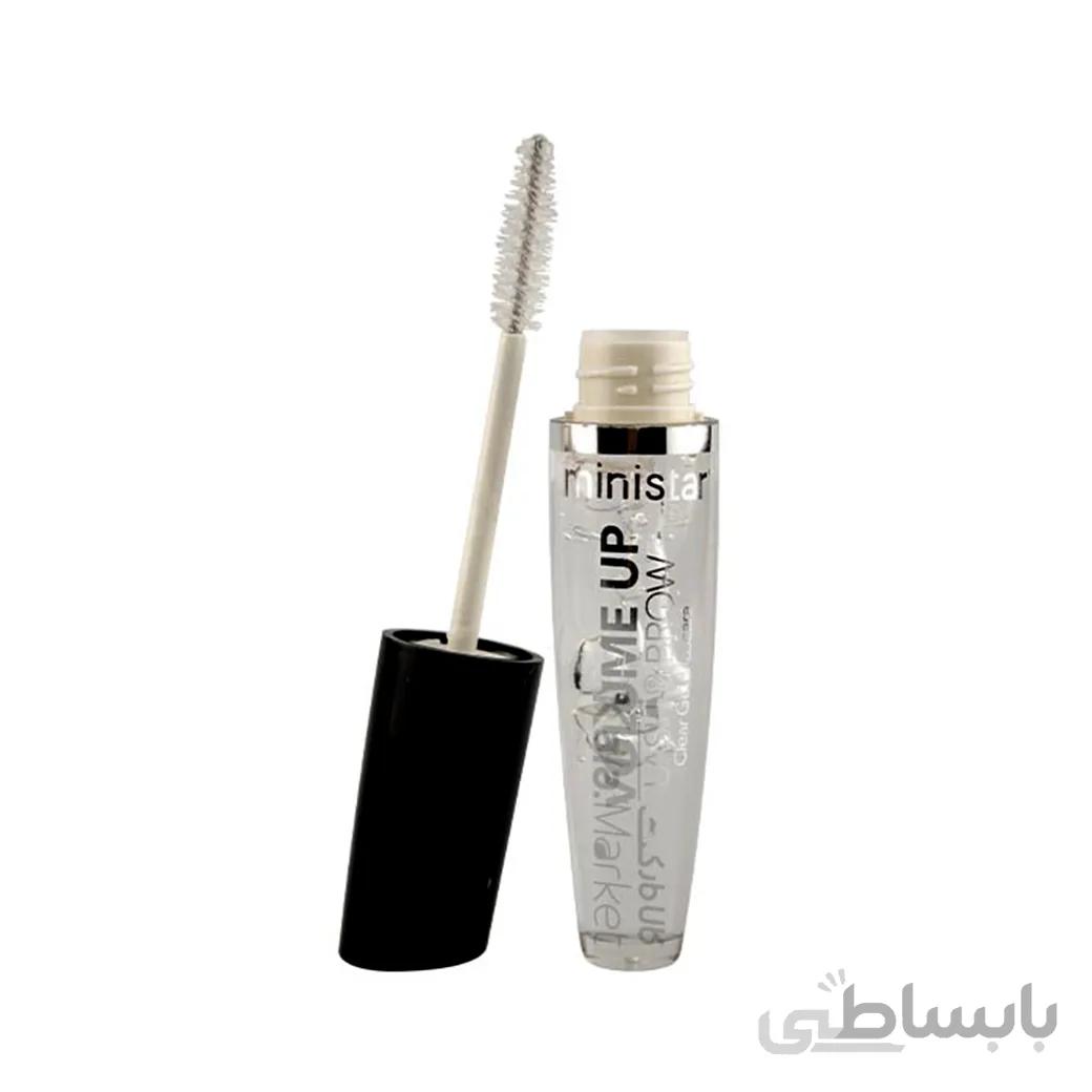 ژل حالت دهنده ابرو و مژه Ministar مینی استار آبی ا Ministar Gel Mascara Volume Up Lash & Brow