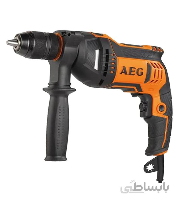 دریل چکشی 750 وات آاگ مدل SBE750RE ا AEG Impact Drill Model SBE750RE