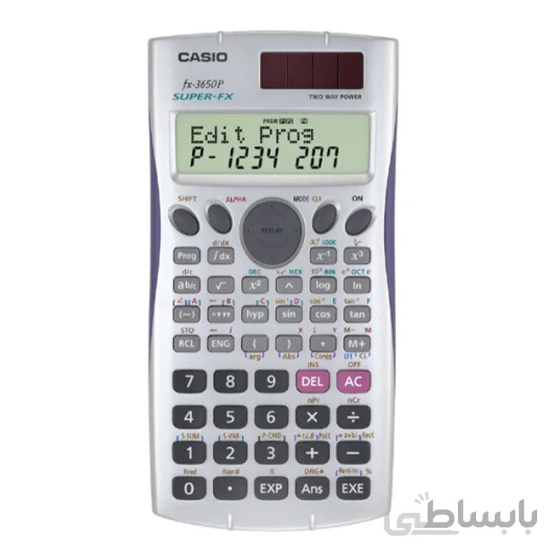 ماشین حساب کاسیو مدل fx-3650PII ا Casio fx-3650PII Calculator