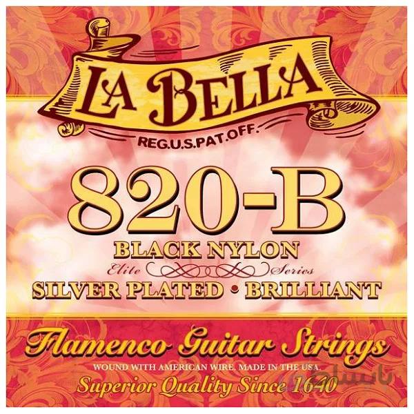 سیم گیتار فلامنکو لا بلا La bella مدل 820-B آکبند