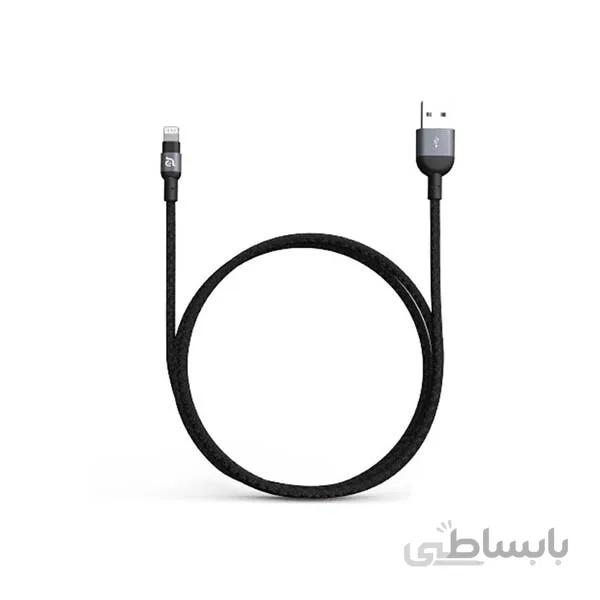 کابل آدام المنتس USB-A به Lightning مدل PeAk II طول 2 متر