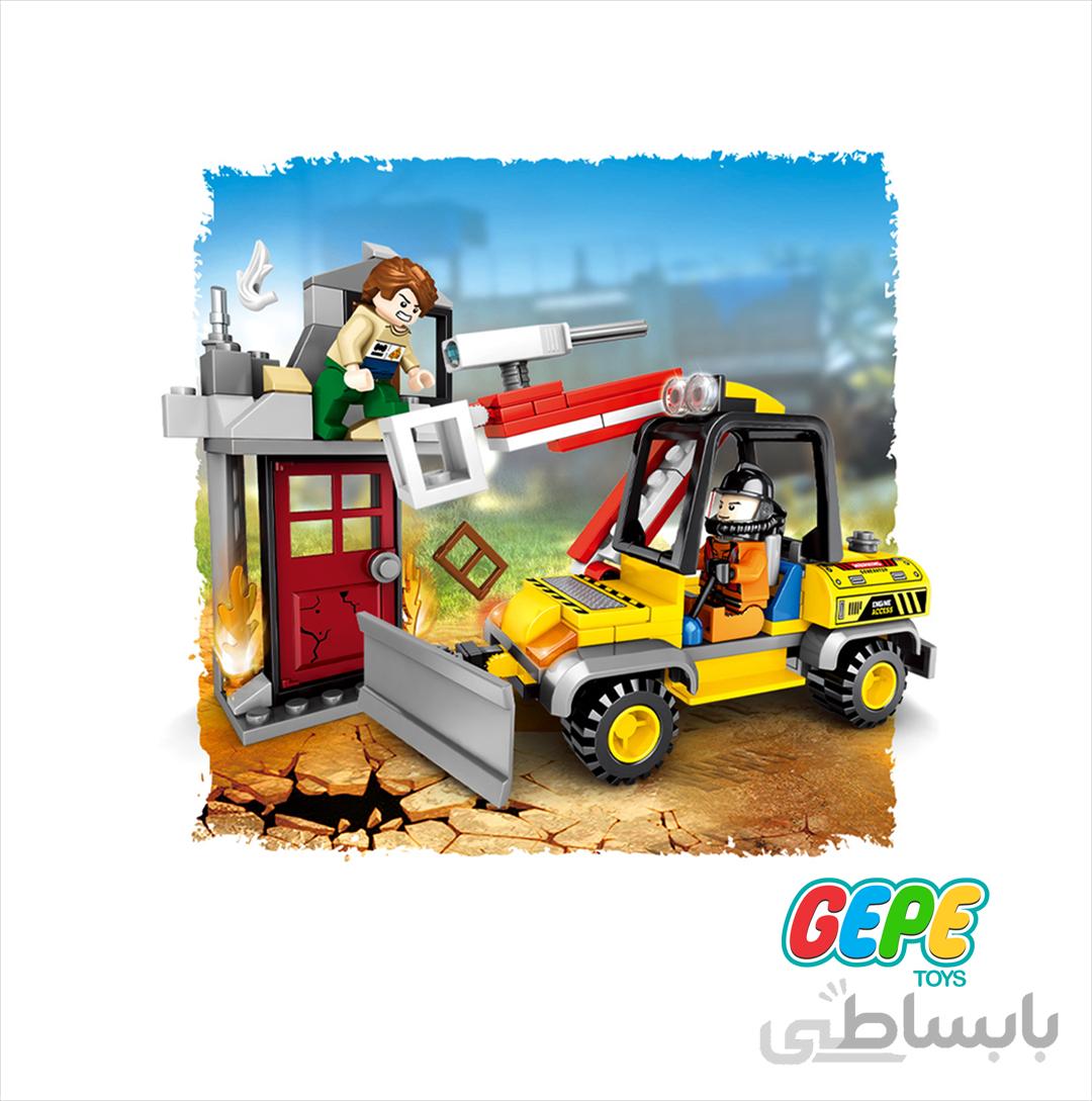 لگو مدل بولدوزر تخریبگر کد 603203C