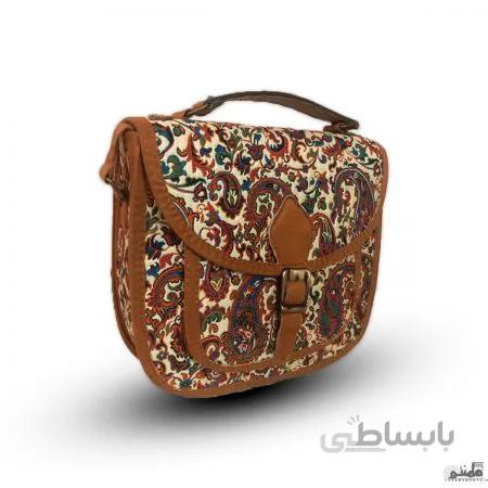 کیف ترمه پاسپورتی زنانه مدل دوشی کد 08