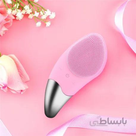 برس پاکسازی و خنک کننده ی پوست سیلیکونیSonic Facial Brush