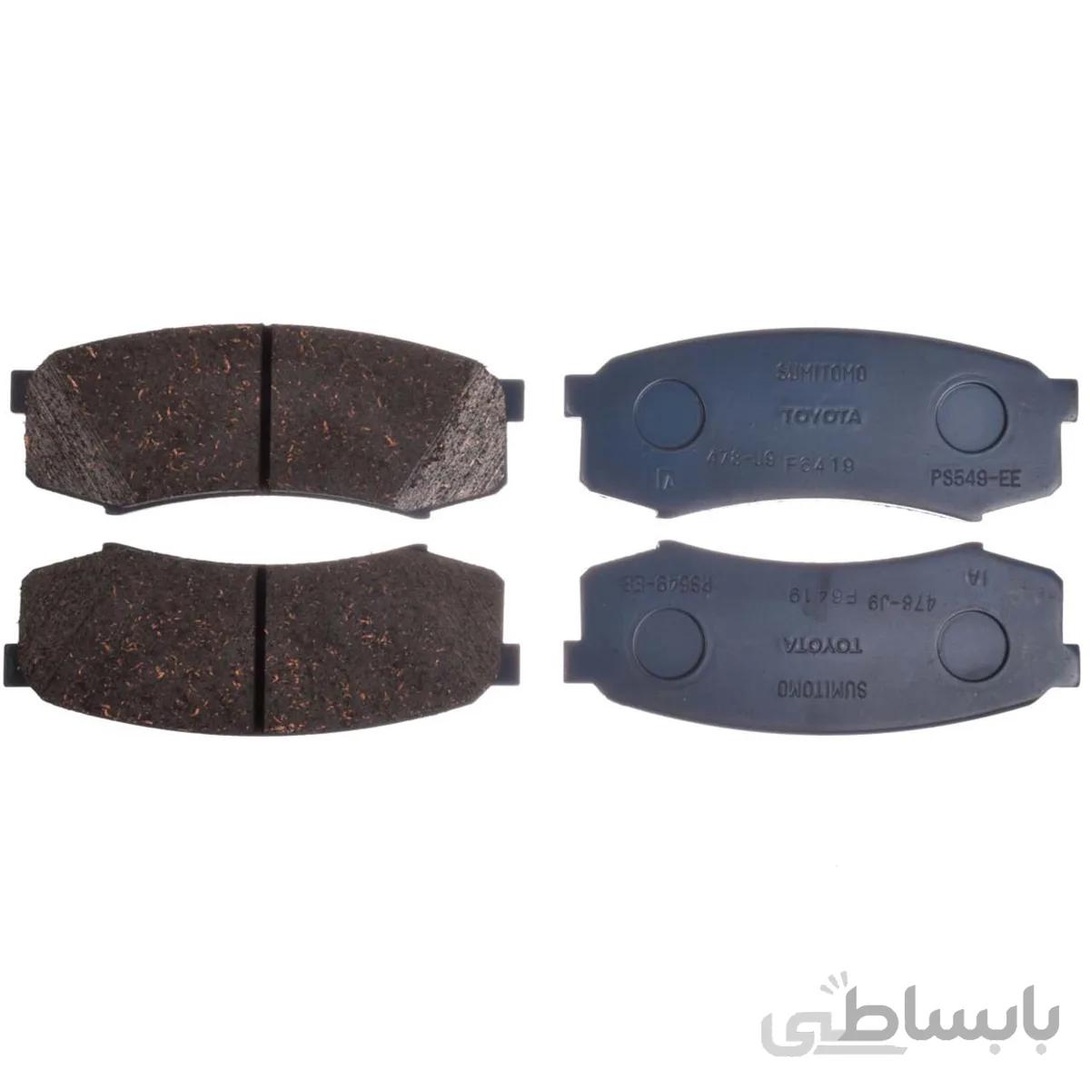 لنت ترمز عقب اف جی کروزر کد 04466-60090 جنیون اصلی