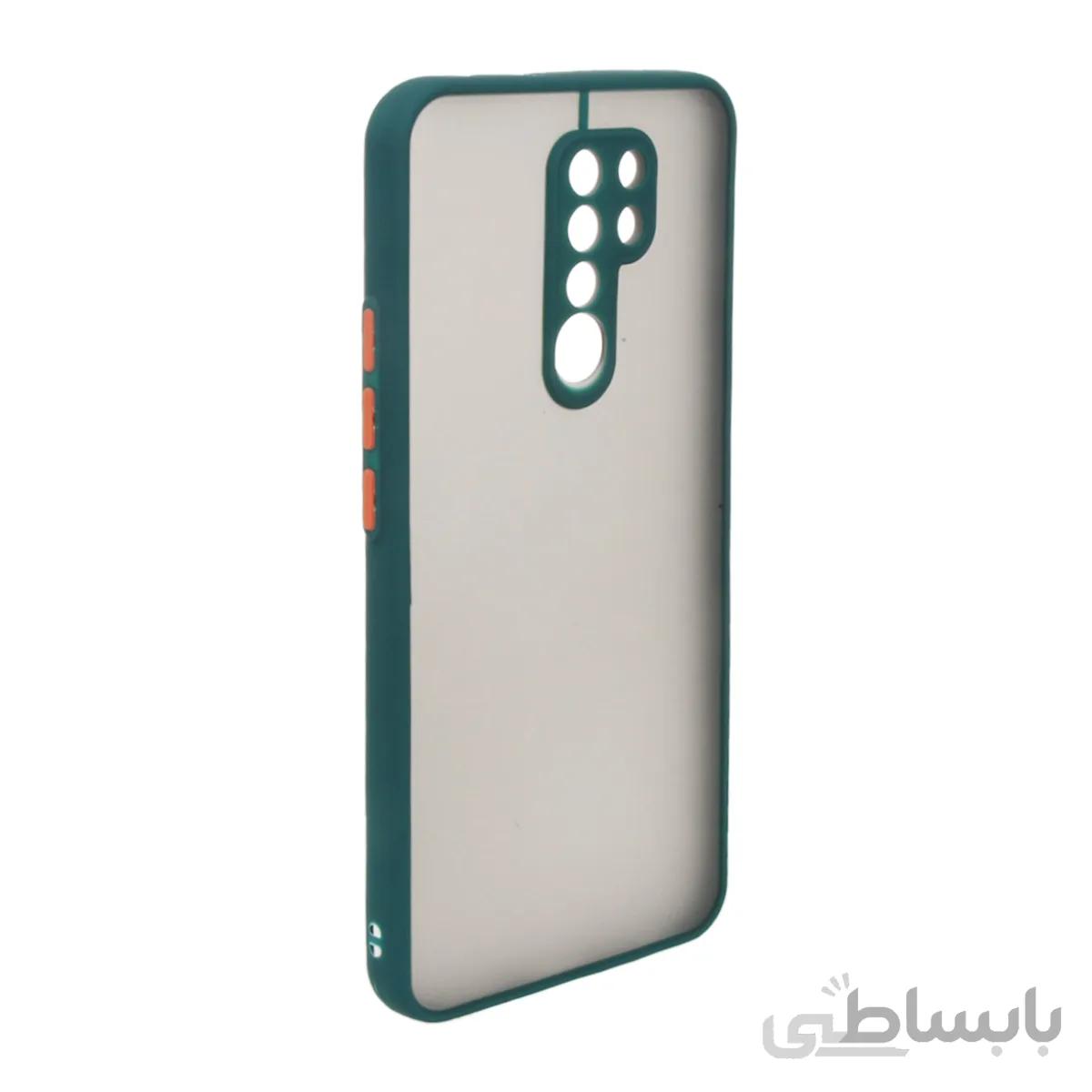 قاب پشت مات محافظ لنزدار Xiaomi Redmi 9 - سبز تیره - CH