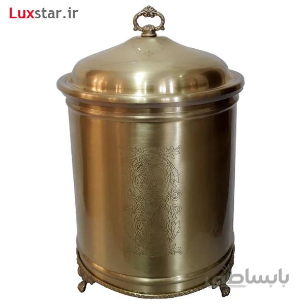 سطل برنجی نقش دار ایران کادو مدل 621b