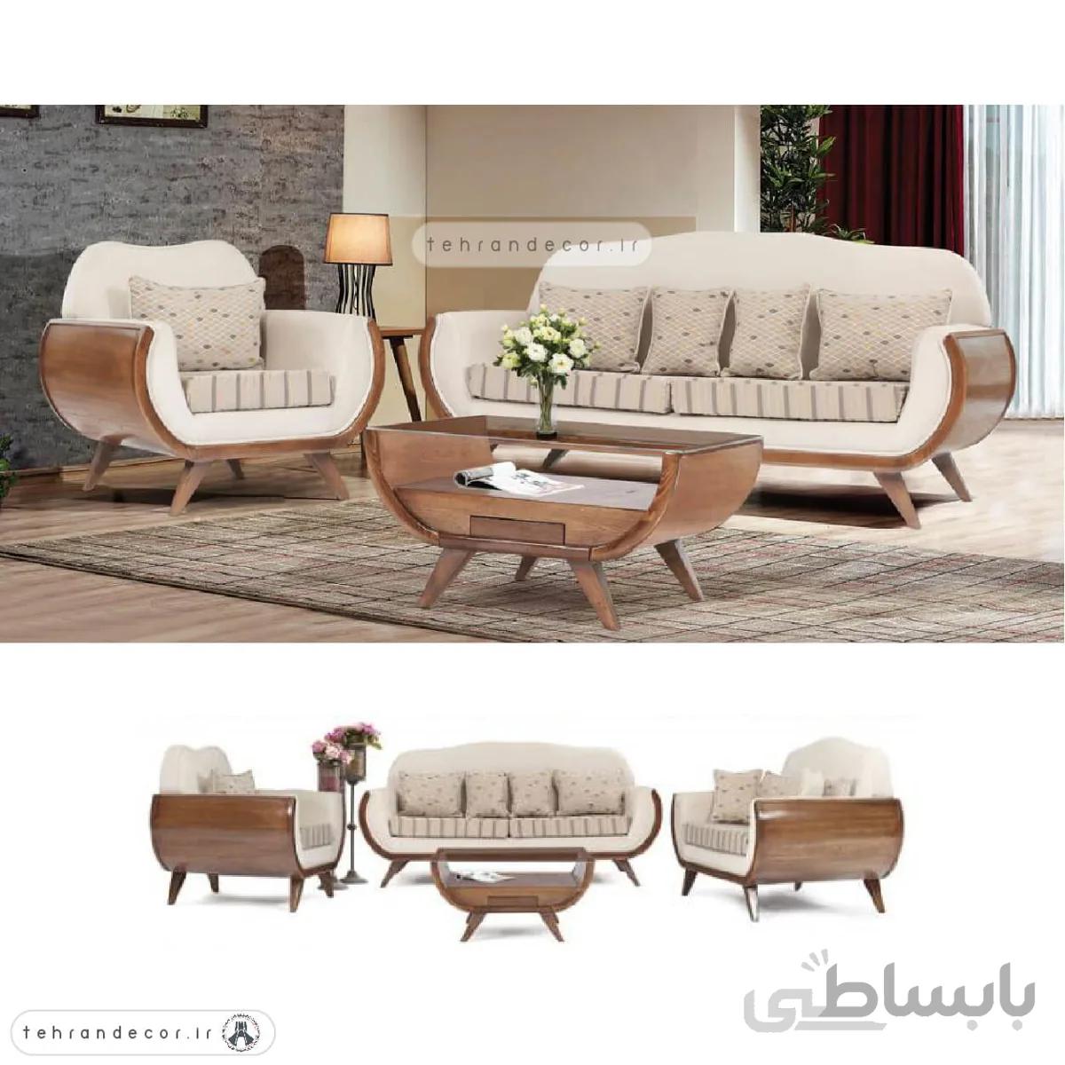 ست مبل کلاسیک هفت نفره ویکتوریا