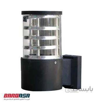 چراغ دیواری روکار مدل اسمات مشکی رنگ کیان لایت
