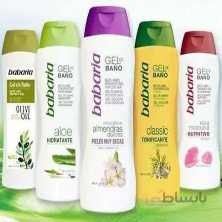 شامپو بدن باباریا 600 میل babaria bath and shower gel