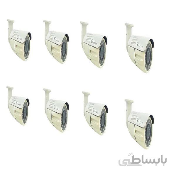 دوربین مداربسته آنالوگ گلکسی مدلGX-B6266F بسته 8 عددی