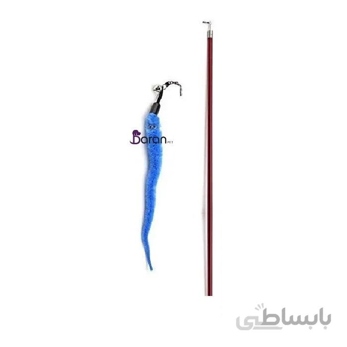چوب بازی گربه با آویز کرم شب تاب