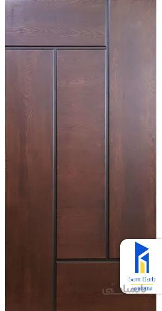 درب اتاقی طرح پازلی PVC-C402