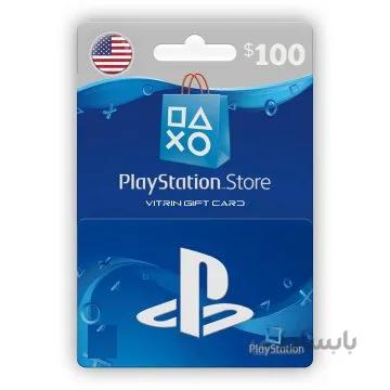 گیفت کارت پلی استیشن 100 دلاری