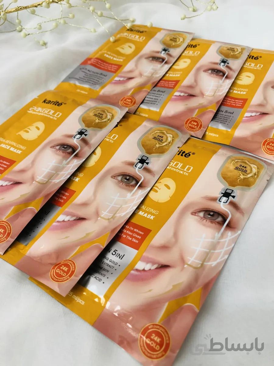 ماسک ورقه ای طلا برند کاریته