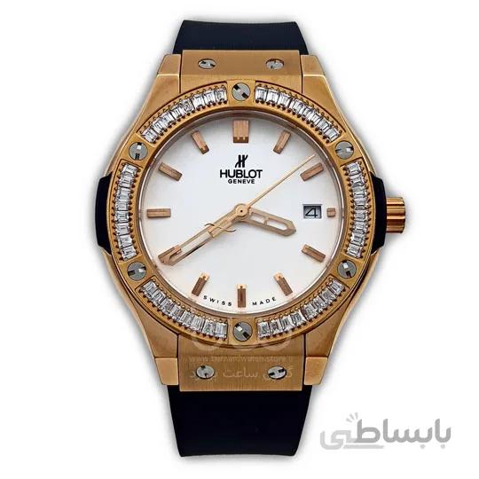 ساعت مچی هابلوت زنانه نگین دار |HUBLOT