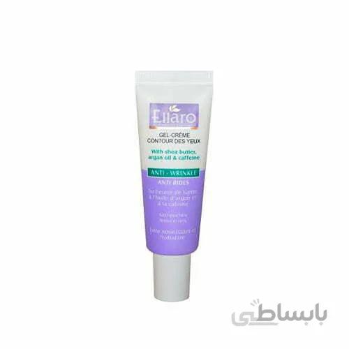 ژل کرم دور چشم الارو مدل Anti Wrinkle حجم 20 میلی لیتر ا ELLARO Anti Wrinkle Anti-Wrinkle Eye Cream 20ml