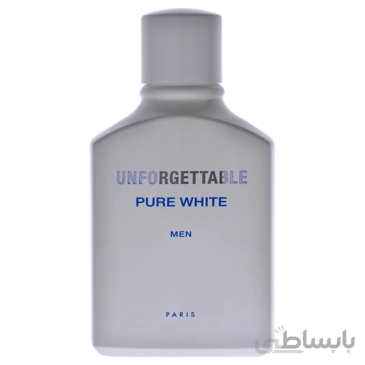 ادکلن پیور وایت انفورگتیبل UNFORGETTABLE PURE WHITE 100ml