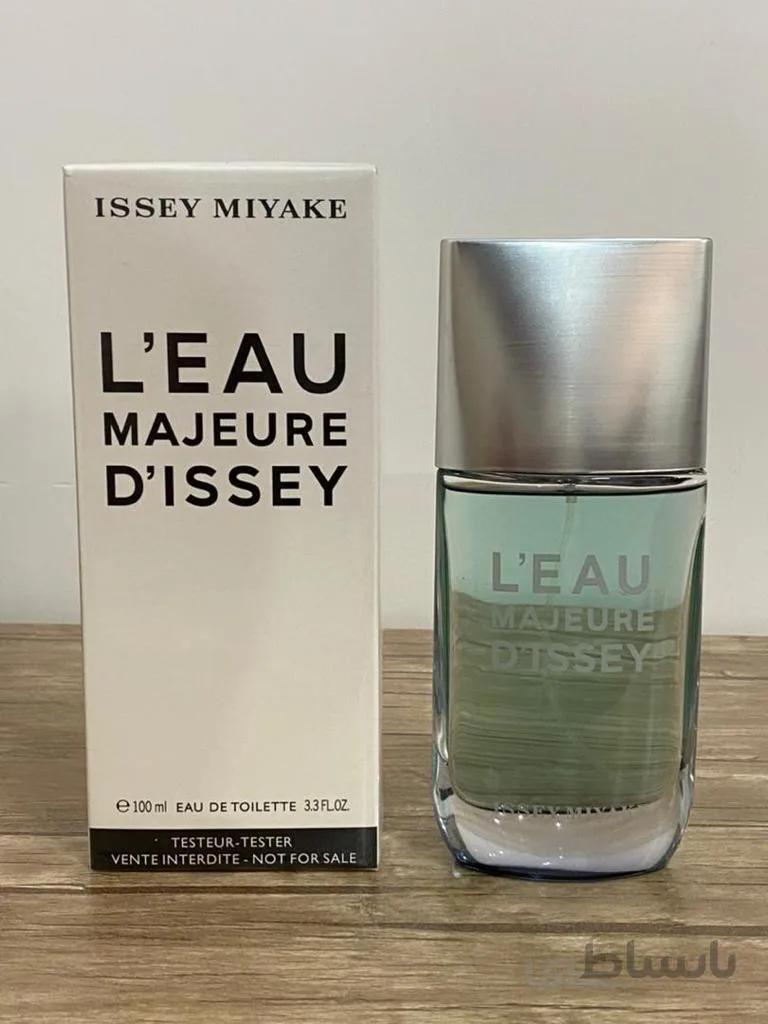 ادو تویلت مردانه ایسی میاک مدل L`Eau Majeure d'Issey حجم 100 میلی لیتر ا Issey Miyake LEau Majeure dIssey Eau De Toilette For Men 100ml