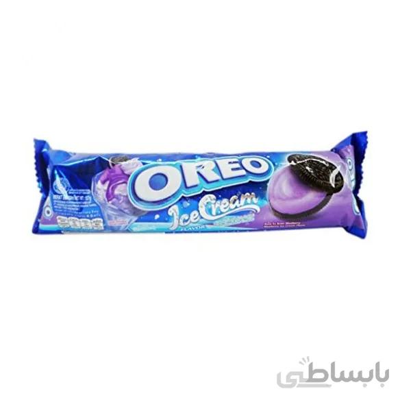 بیسکوئیت OREO کرمدار بستنی