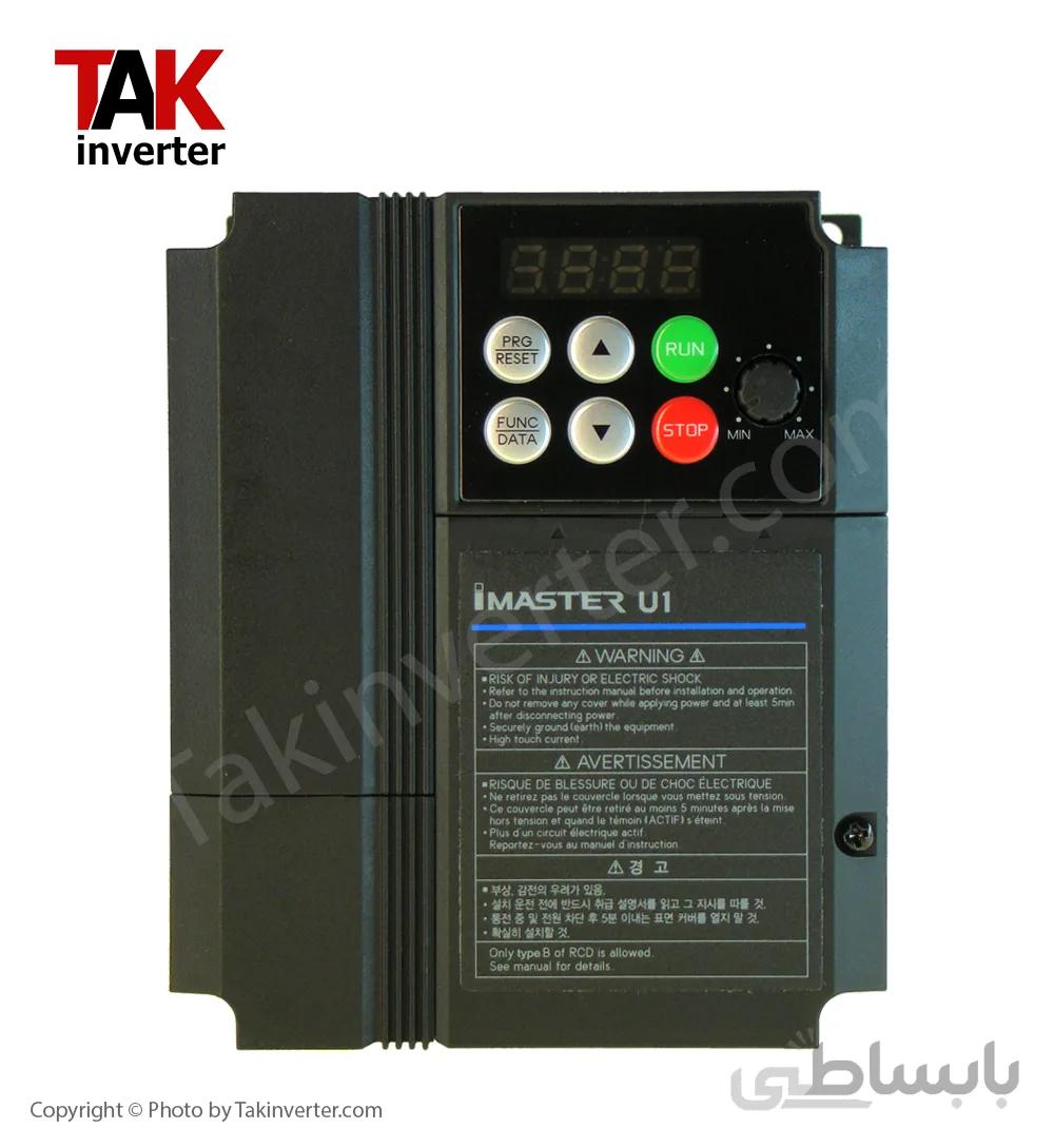 اینورتر درایو 1500 وات iMASTER U1 سه فاز - مدل U1 0150-4 ا Inverter Drive 0.75 KW 3ph iMASTER U1